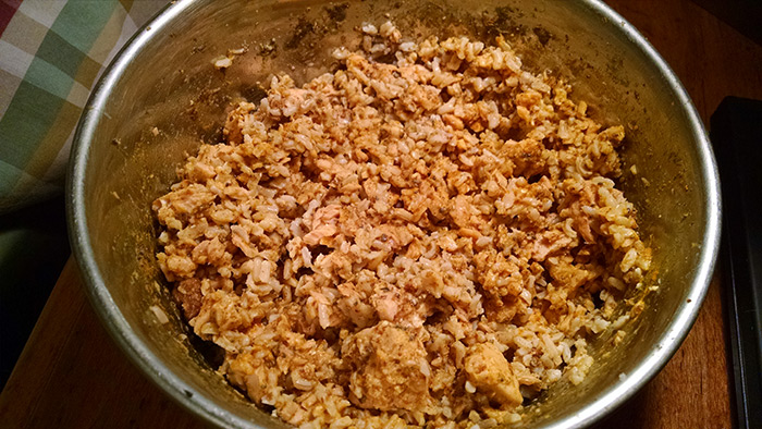 Salmon and Rice Meal for Dogs